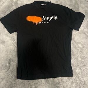Palm Angels Black and Orange Tee